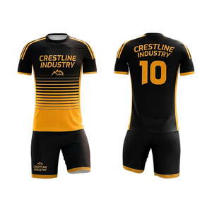 Ensemble de maillots de football personnalisés, uniforme de football respirant, vêtements de sport d'entraînement haute performance, kit d'équipe de football - Product Image 4