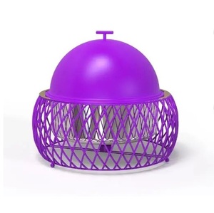 Casserole en métal au design élégant avec couvercle, chauffe-plat isolé pour la maison, les mariages, la restauration, les hôtels, conteneur alimentaire - Product Image 4