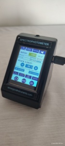 Colorimètre numérique portable, spectrophotomètre visuel, personnalisable, OEM, pour la cohérence des couleurs textiles, 400-700 nm, Sensegood - Product Image 3