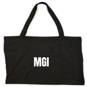 Sac fourre-tout en toile de coton biologique personnalisable grande capacité, réutilisable, avec poignée souple, logo imprimé, recyclable - Product Image 4