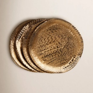 Round <b>Ceramic</b> Charger <b>Plate</b> with Holly and Pinecone Pattern Classic Design for Party Dishes & <b>Plates</b> - Product Image 6