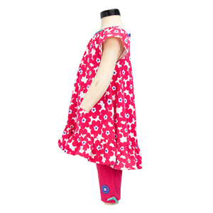 Ensembles de vêtements pour fillette, haut en coton tricoté à fleurs, leggings, tenue mignonne en deux pièces, respirante, confortable, trompette/sirène, bébé - Product Image 3