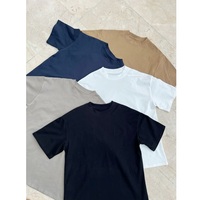 Camiseta de Hombre Personalizada, Tejida, 100% Algodón, Corte Regular, Hombros Caídos, Estilo Casual, Transpirable, Exportación de BD