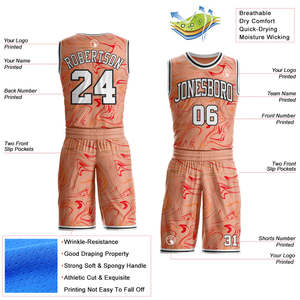 Nouveautés, uniforme de basket-ball personnalisé en matériau respirant pour les jeunes, vêtements de sport de haute qualité, uniforme de basket-ball - Product Image 2