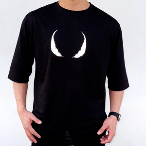 Men's Casual Short Sleeve Front Solid T-Shirt Silk Screen Printing Anti-Shrink Quick Dry Knitted 100% Cotton Eco-Friendly - Product Image 1