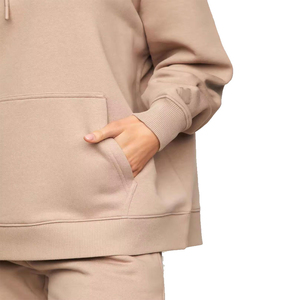 Survêtement pour femmes en coton de haute qualité, léger, respirant, hiver, taille élastique, poche cachée, avec OEM ODM - Product Image 4