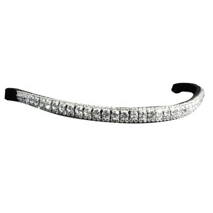 สายคาดศีรษะเพชรหนังม้าบังเหียน - Product Image 3