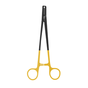 HIGH Quality Guide Wire Lodder Forceps 8.5" Black/Gold Micro Vascular & Plastic surgery German Steel Surgical <b>Instruments</b> CE ISO - Product Image 1