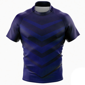 Maillot de rugby 2026 – Tendance actuelle, prix abordables, personnalisable, 100 % polyester, fabricant OEM, qualité supérieure, coupe courte - Product Image 2