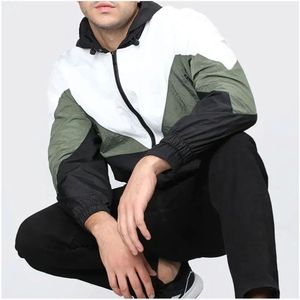 Premium Windbreaker Tracksuit for Men Breathable <b>Athletic</b> Jacket and Joggers For Men - Product Image 6