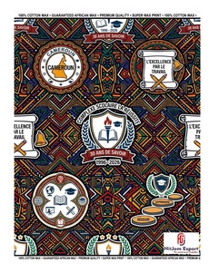 Fabricant de Tissus Imprimés Africains Personnalisés Fournisseur de Textiles pour Uniformes Scolaires, Anniversaires, Conventions et Célébrations OEM ODM - Product Image 1