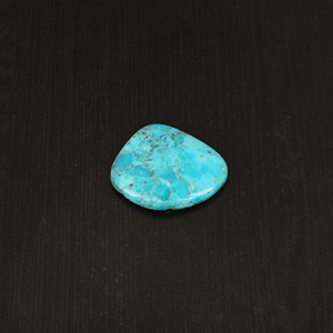 Pierre précieuse naturelle turquoise d'Arizona américaine, cabochon, 42,0 carats, 33x26 mm, pour la fabrication de bijoux - Product Image 3