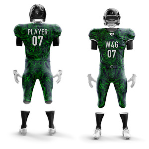 Premium Sublimated Printed American Football Uniform Set Custom Football Jerseys Pants 100% Polyester Custom Logo <b>Elite</b> Team - Product Image 6
