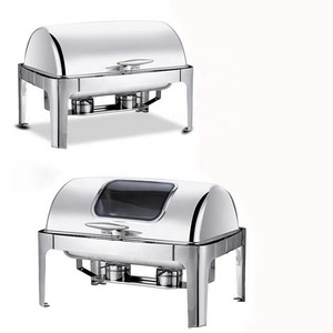 Recipiente para Calentar Comida de Acero Inoxidable Duradero para Hoteles, Restaurantes, Bufés, Servicios de Catering, Cocinas Comerciales y Eventos - Product Image 1
