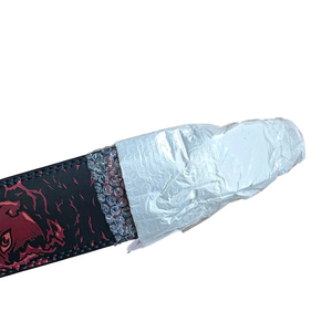 Cinturón de Levantamiento de Pesas Ajustable de Cuero Vacuno con Diseño de Calavera para Fisicoculturismo, Ajuste Universal, Capacidad de Carga de 15 lb - Product Image 5