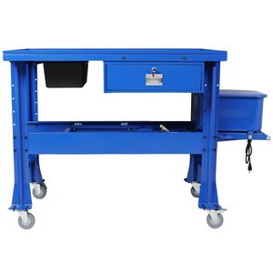 Lavatrice Mobile Premium da 3,5 Galloni con Tavolo Smontabile, Pompa 110V e Scarico a Cassetto per Lavaggio Auto - Product Image 3