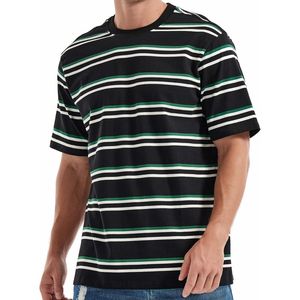 Custom Ivory Retro <b>Cream</b> <b>T</b> <b>Shirt</b> Green Locked Sleeve Heavy Duty Plain Breathable Combed Cotton Ribbed Collar Tops Tee - Product Image 4