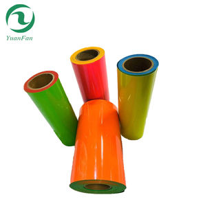 Yuanfan ฟิล์มพัฟไวนิลพิมพ์ลายด้วยความร้อนรีดบน3D พัฟออกแบบตัวอักษรพิมพ์ได้สีตามต้องการ - Product Image 1