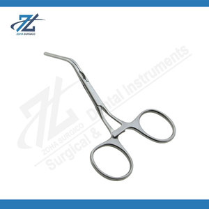 Pinces vasculaires pédiatriques de qualité supérieure 105 mm en acier inoxydable allemand, instrument chirurgical cardiovasculaire pour la microchirurgie et la chirurgie pédiatrique - Product Image 5