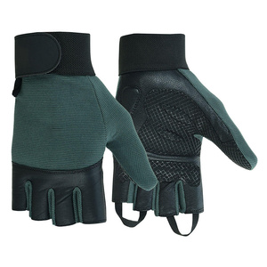 Wheelchair Gloves Unisex Full Thumb Lightweight Half Finger Non-Slip for Gym Outdoor Sports Active Lifestyles Boosting Comfort - Product Image 5