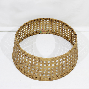 Collar para Árbol de Navidad Tejido Naturalmente, Falda para Árbol de Ratán, Hecho a Mano, Estilo Nórdico, Decoración para el Hogar - Product Image 1