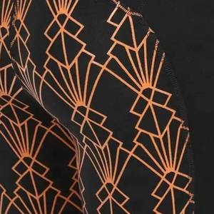 Leggings de Cintura Alta para Mujer 2026, Estampado Geométrico, Tejido Elástico en Cuatro Direcciones, Cintura Elástica de Nailon y Spandex 2026 - Product Image 5