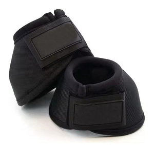 High Quality Custom Horse Protection No <b>Turn</b> Bell Boots Wholesale Products Horse Bell Boots for Horse colors with OEM - Product Image 1