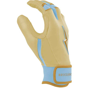 ถุงมือตีเบสบอลแบบสั้นรุ่น Bryce Rainer Signature Series แบบสั่งทำพิเศษ พร้อมหนังคุณภาพพรีเมียม ปิดด้วยแถบตีนตุ๊กแก ช่วยพยุงข้อมือ - Product Image 3