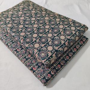 Premium Pure Cotton 60x60 Jaipuri Printed Fabric 44 Inch Width Min Order 10 Meters-[<b>5</b> METER TOP <b>5</b>+METER BOTTOM ] - Product Image 1