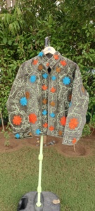 Handmade Velvet Embroidered Couples <b>Jacket</b> – Luxury Artisan Floral Winter Fashion Coat for <b>Men</b> & Women - Product Image 4