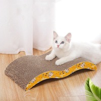 Jouets pour chats : Griffoir à griffes en carton ondulé résistant aux rayures, coussin de canapé et lit pour chat