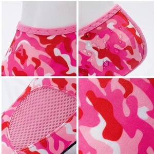 Pink Camouflage Neoprene <b>Waterproof</b> <b>Socks</b> Ankle Length Quick Dry for Children Outdoor Sports Summer Casual Wear - Product Image 4