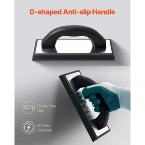 Herramienta de flotador de lechada con Mango antideslizante profesional con herramienta de suelo de goma de fácil limpieza - Product Image 3