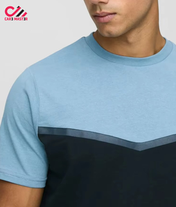 ชุดเซ็ตฤดูร้อนสำหรับผู้ชาย เสื้อยืดแขนสั้น กางเกงขาสั้นทรงหลวม ชุดสองชิ้น ผ้าบาง ระบายอากาศได้ดี สไตล์ลำลองสำหรับผู้ชาย - Product Image 4