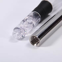 Ensemble de bâtonnets rafraîchissants en acier inoxydable pour boissons, sans glace, avec bouchon