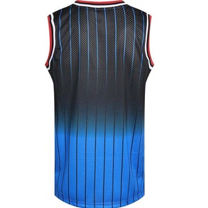 Custom Sublimated Basketball Jersey Breathable Quick Dry Polyester Plus Size Reversible Basketball Uniform Design Logo Wholesale - Product Image 4