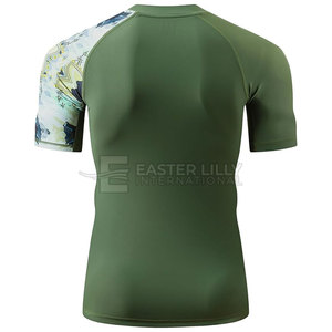 Rashguard de BJJ de bajo precio fabricado en Pakistán, de alta calidad y nuevo estilo, al por mayor. - Product Image 4