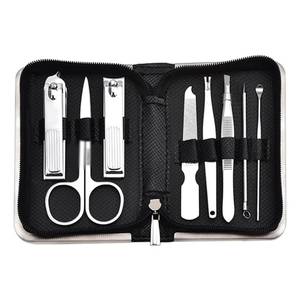 7 In 1 Stainless Steel Nail Kit With <b>Case</b> Portable Manicure Tools Set For Adults Classic Style - Product Image 1