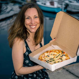 Printed <b>Pizza</b> <b>Boxes</b> Corrugated Board Wholesale Eco Friendly Food Packaging B2B - Product Image 3