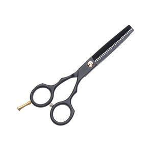 Juego de Tijeras de Peluquería Profesionales de Alta Calidad con Recubrimiento Negro para Cortar y Entresacar Cabello, Herramienta de Belleza para Peluquería - Product Image 5