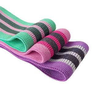 Bande de Résistance pour Hanches en Néoprène, Élastique, Antidérapante, Écologique, Résistance Moyenne, pour Exercices de Fitness et Musculation des Fessiers - Product Image 2