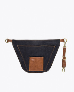 Capa de Peluquería de Lona con Bolsillos de Cuero, Delantal de Barbero Resistente, Ropa de Trabajo para Salón - Product Image 3