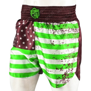 Pantalones cortos de entrenamiento Blaze Fight Wear al por mayor 100% poliéster patrón de tablero transpirable de moda logotipo personalizado medio antiarrugas Muay - Product Image 1