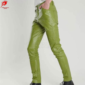 Made In Best Material <b>Men</b> <b>Leather</b> <b>Pants</b> Stylish Look Durable Material Comfortable Fit For <b>Men</b> Wears Online Sale - Product Image 4