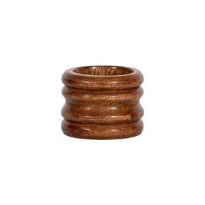 <b>Rustic</b> Natural Bark Wood Napkin Rings Handmade <b>Farmhouse</b> <b>Table</b> Decor Reusable <b>Dining</b> Napkin Ring Set Of 4 For Events - Product Image 6