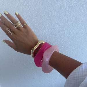 Brazalete de Resina Acetato con Acabado Brillante y Diseño Marmoleado para Mujer, Joyería Acrílica, Brazalete Circular Grueso, Accesorio de Moda - Product Image 5