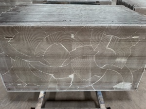 Azulejos de porcelana esmaltada de aspecto lujoso de 2x4 pies, color gris Armania, acabado brillante sin fin, azulejos de 600x1200 mm para sala de estar y dormitorio - Product Image 6