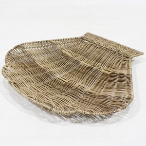 Plateaux écologiques faits à la main en forme de coquillage, paniers en jonc de mer naturel, marque Artex Dong Thap, origine Vietnam, pour la maison et la cuisine - Product Image 5
