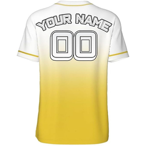 เสื้อเบสบอลผ้าฝ้ายออร์แกนิค 100% คุณภาพสูง ลดราคาพิเศษประจำปี 2026 ออกแบบโลโก้ได้ตามต้องการ สำหรับทีม  ใส่ได้ทั้งชายและหญิง แห้งเร็ว คอวี รับผลิตแบบ OEM ODM - Product Image 3