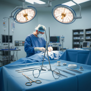 Pince vasculaire DeBakey en acier inoxydable 22 cm, instrument chirurgical multi-usage angulaire pour usage professionnel en milieu hospitalier - Product Image 2